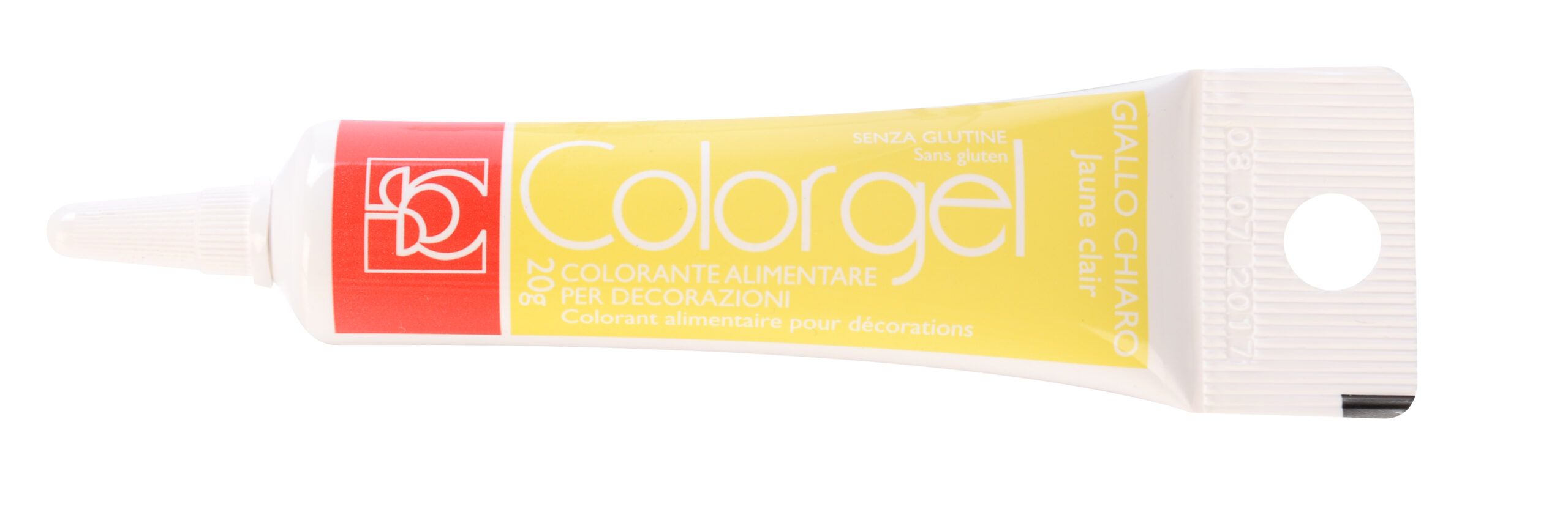 Barwnik spożywczy w żelu jasnożółty/Giallo chiaro 20 g Modecor
