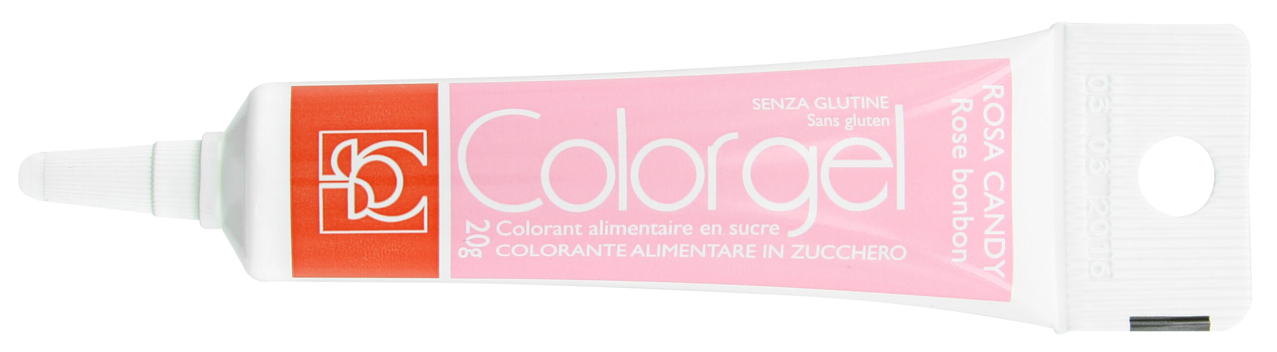 Barwnik spożywczy w żelu cukierkowy różowy/Rosa Candy 20 g Modecor