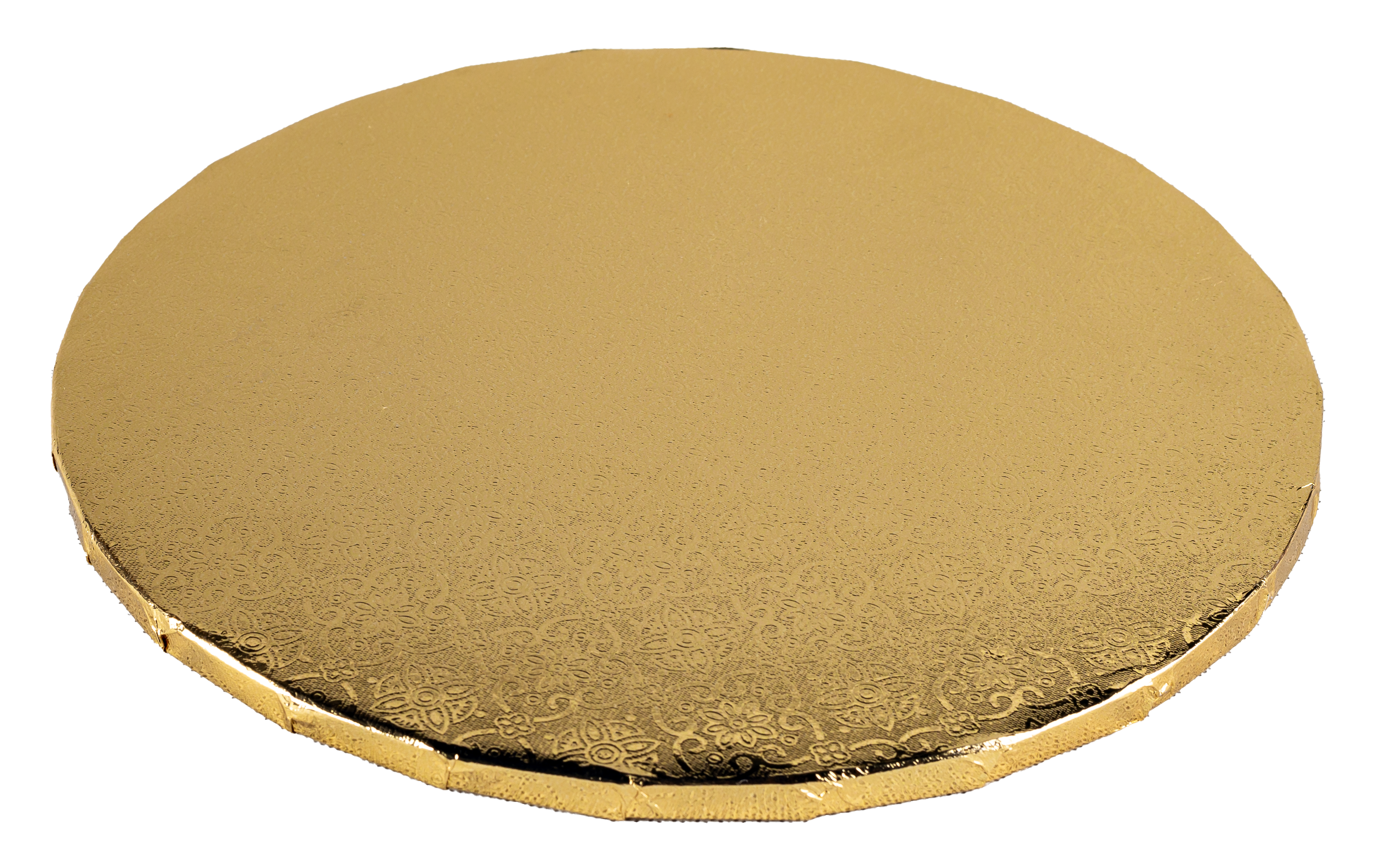 Podkład pod tort okrągły 20 cm - złoty
