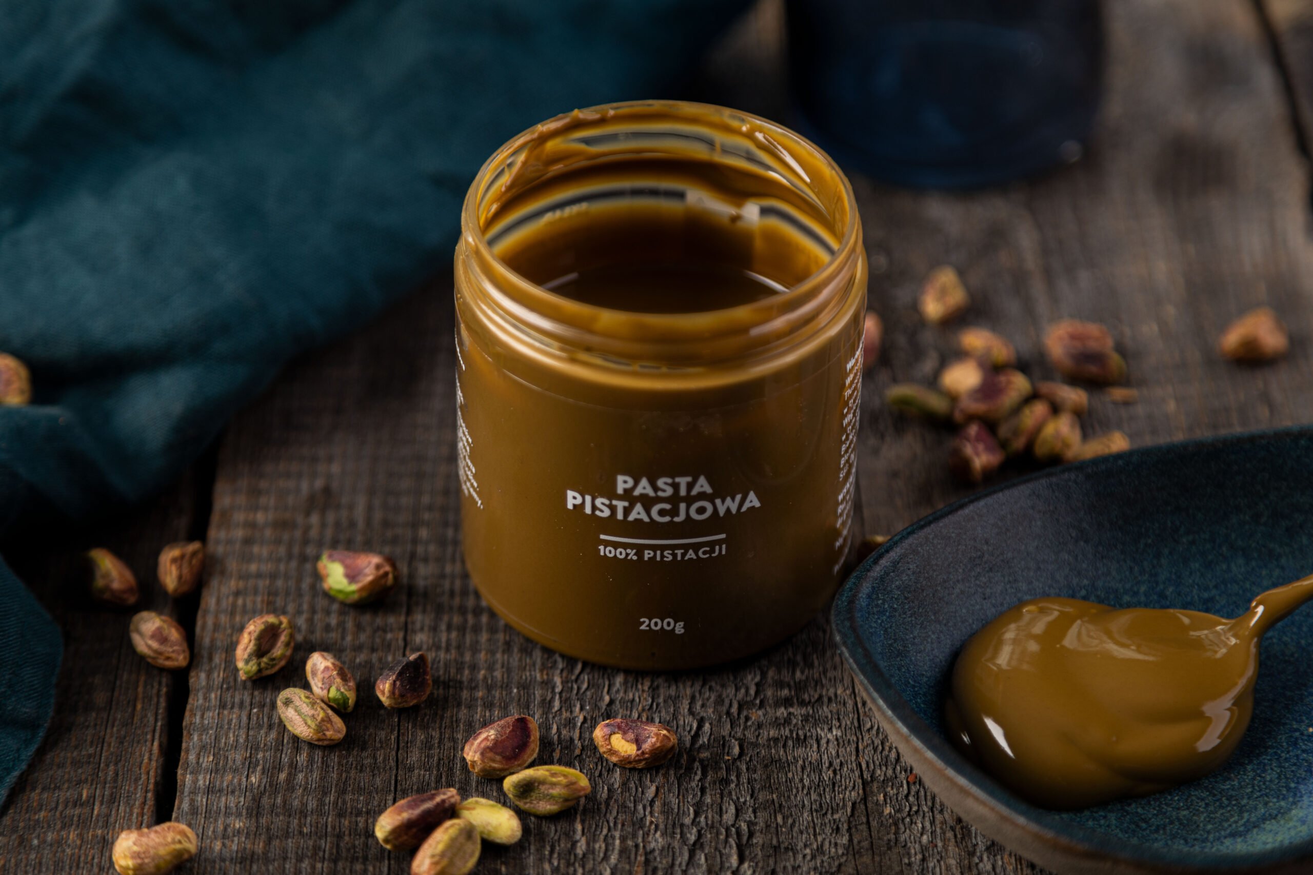 Pasta pistacjowa 100 % Deseo 200 g - obrazek 2