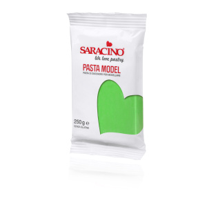 Masa cukrowa Saracino do figurek 250 g jasnozielona