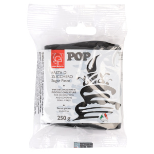 Masa cukrowa czarna Modecor POP 250 g