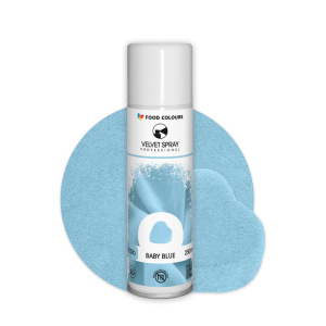 Zamsz w sprayu jasny niebieski 250 ml - Food Colours