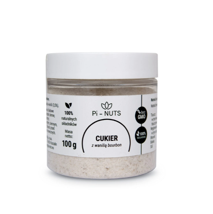 Cukier waniliowy z wanilią bouron, 100g
