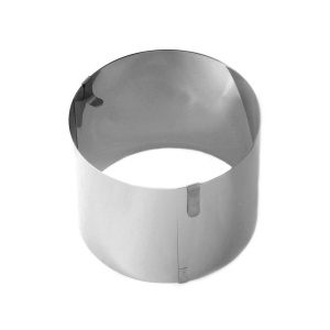 Rant okrągły regulowany z podziałką 18-30 cm h 15 cm - KuchPol