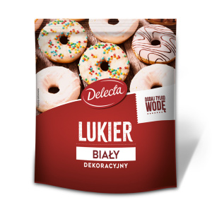Lukier dekoracyjny biały, 80g
