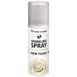 Barwnik spożywczy perłowy spray mokry 50 ml, Food Colours