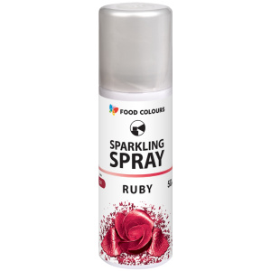 Barwnik spożywczy rubinowy spray mokry 50 ml, Food Colours
