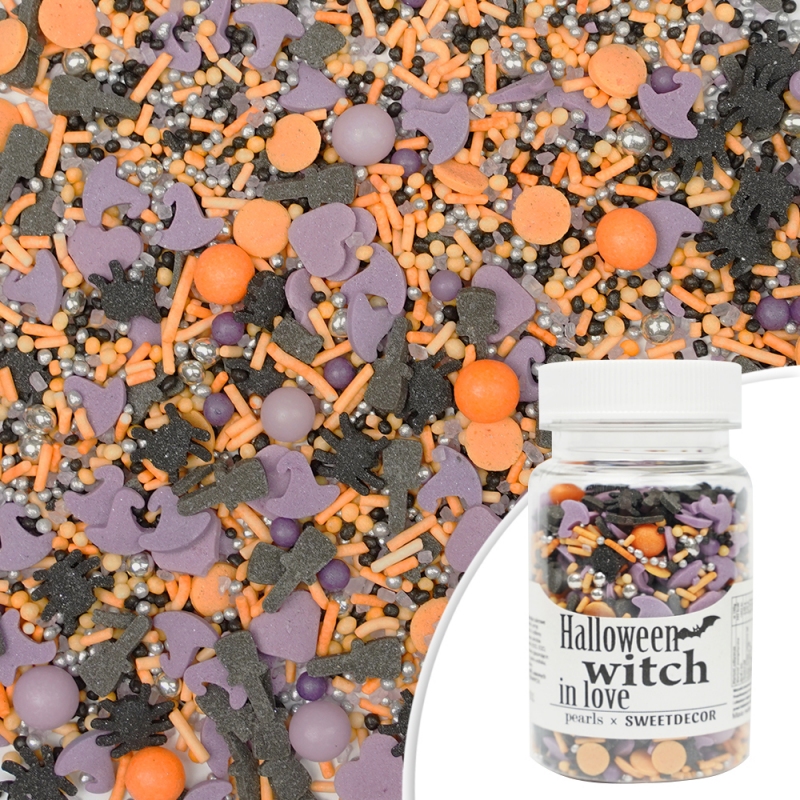 Posypka cukrowa Halloween Witch in love - 70G