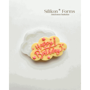Forma silikonowa Napis "Happy Birthday"