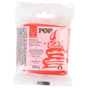 Masa cukrowa czerwona Modecor POP 250 g