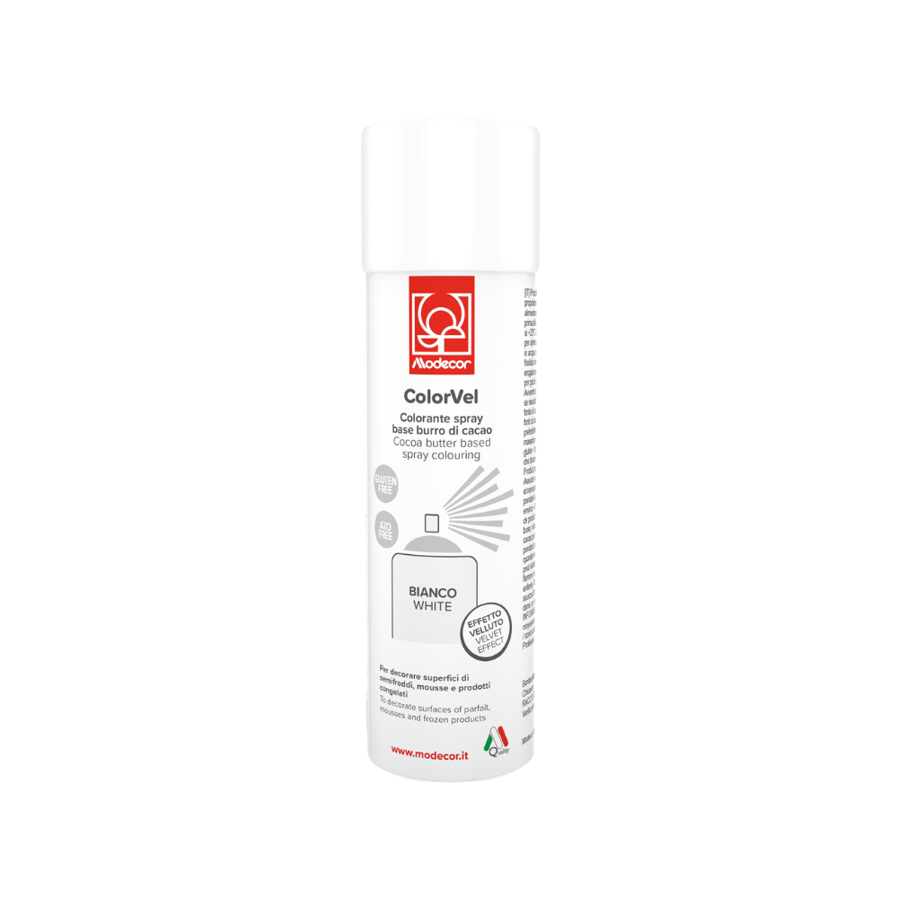 Velvet Zamsz w spray'u biały 250 ml - Modecor