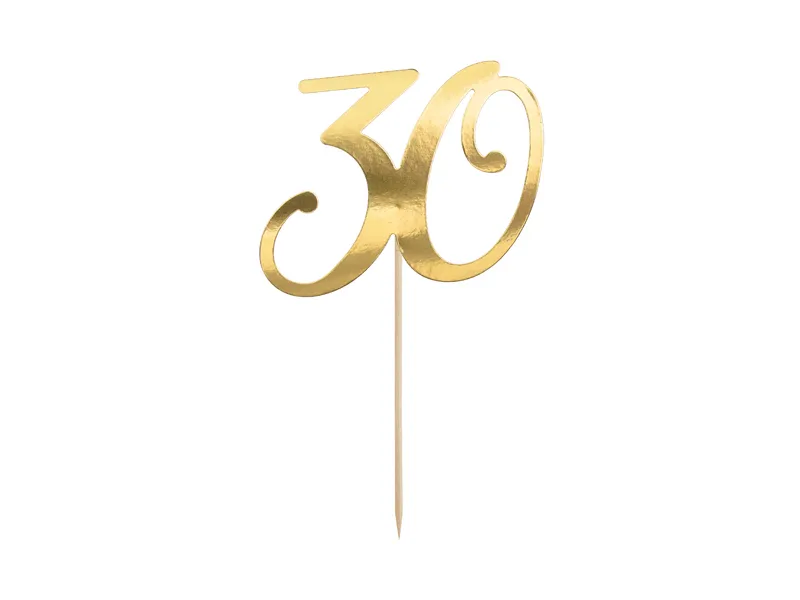 Topper 30- PARTY DEKO