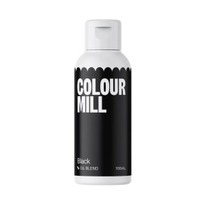 Barwnik spożywczy olejowy Colour Mill - czarny Black 100 ml