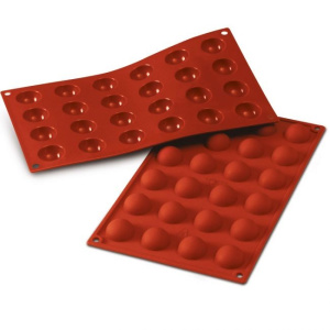 Forma silikonowa półkule 30 mm - Silikomart