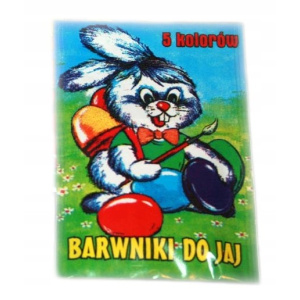 Barwniki do jajek spożywcze 5 kolorów