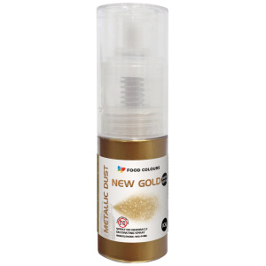 Barwnik spożywczy złoty 10 g New Gold suchy spray - Food Colours