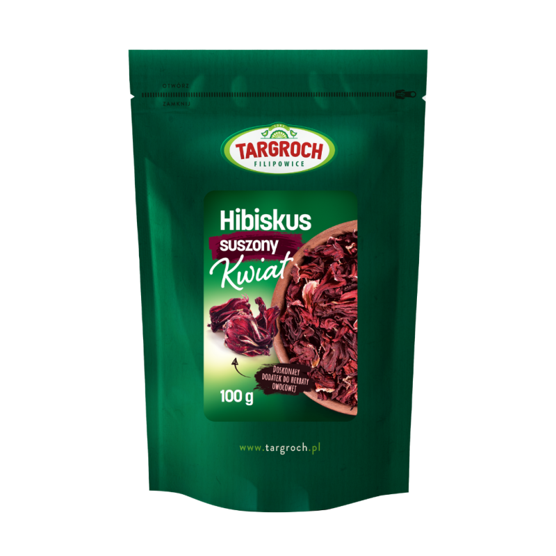 Kwiaty jadalne, Hibiskus 100 g - Targroch