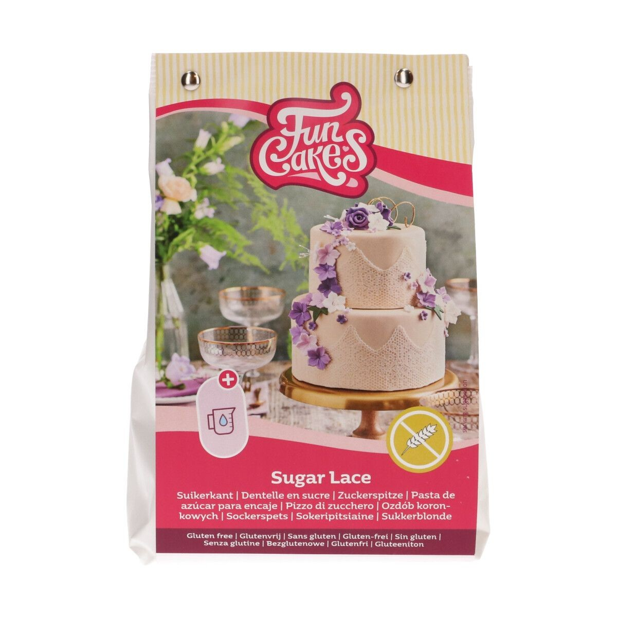 Proszek do koronek Fun Cakes bezglutenowy - 400 g