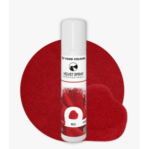 Zamsz w sprayu czerwony 100 ml - Food Colours