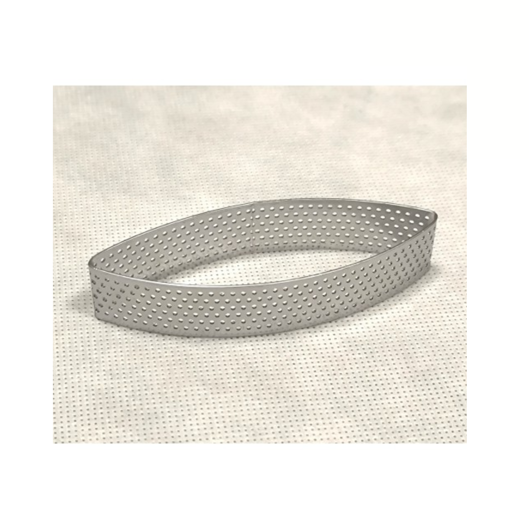 Rant perforowany do tarty łezka 10,5x3,7cm