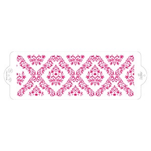 Szablon do dekoracji Stencil damascato 10 x 30 cm, Decora