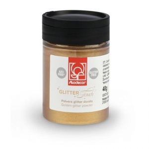 Złoty brokat Golden Glitter Touch 40 g, Modecor