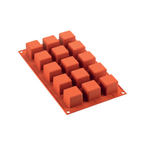 Forma silikonowa kostka 35x35mm 15 szt - Silikomart
