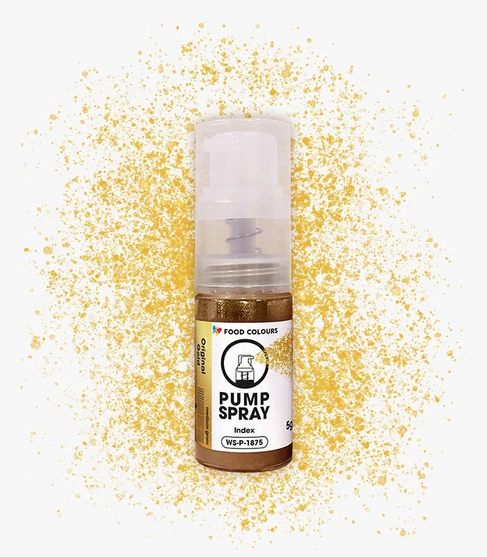 Barwnik spożywczy złoty 5 g Original Gold suchy spray - Food Colours